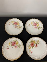 Set Of 4 W.M. Co. Porcelain Dishes.   - - - - - - - - - - - - - - - - - - - - - - - - - - - Loc: G Shelf