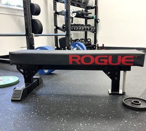 A Rogue Monster Weight Utility Bench With Thompson Fat Pad