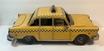 Metal Taxi Cab Model