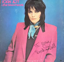 JOAN JETT & THE BLACK HEARTS - I LOVE ROCK -N- ROLL - 1981 RECORD- VG  CONDITION
