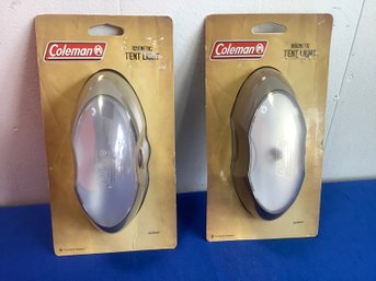 Coleman Magnetic Tent Lights New In Packages