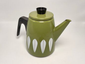 Vintage Cathoineholm Lotus Pattern Enameled Coffee Pot