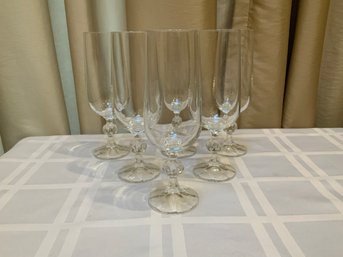 Crystal Wine Flutes