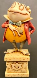 Vintage Harmony Kingdom - The Fabulous Mr Toad - Disney - Ltd Edition 1500 - Figurine Box - Barrister - 2004