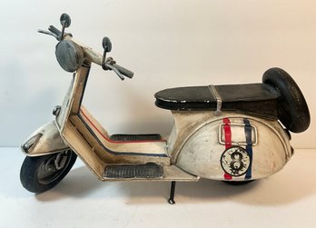 Retro Vespa Scooter Model