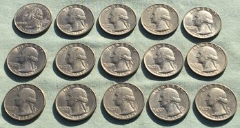 Lot Of 15 Bicentennial 1776-1976 U.s. Quarter Coins