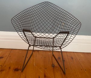 Pair Bertoia Diamond Chairs