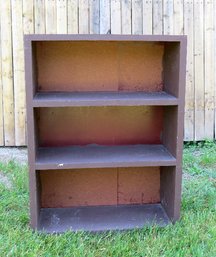 A 3 Shelf Wooden Book Case