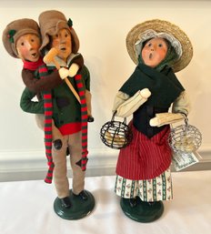 The Carolers - Bob Cratchit & Tiny Tim, Woman With Eggs