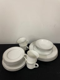 Various China Group.  2 Different Patterns.  All Of This Is In A Plastic Bin For You.