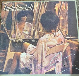 LINDA RONSTADT  - Simple Dreams  - 1977 - 6E-104 W/sleeve. 1st Pressing!! -  VG CONDITION