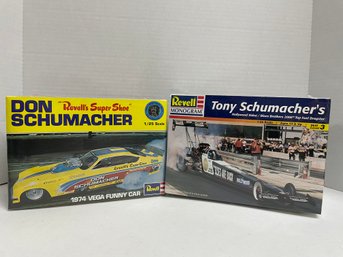 Revell, Pair Of Don & Tony Schumacher's Model Kits: 1974 Vega & Blues Brothers 2000top Fuel Dragster (  #181)