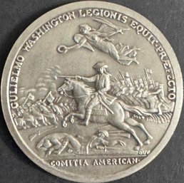 Comitia Americana William Washington Replica Pewter Medal