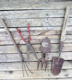 4 Vintage Gardening Tools