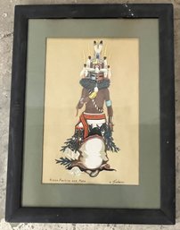 Framed Native Print