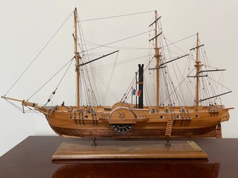 Le Sphinx  1826, Wooden Ship Model Handcrafted By Michal E Somers.