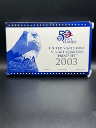 2003 United States 50 Statehood Quarter Proof Set