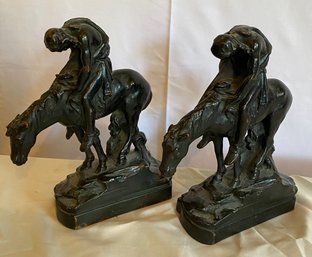 Two Nicely Detailed Bookends