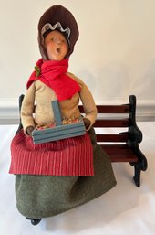 The Carolers - Woman With Strawberries, Bench