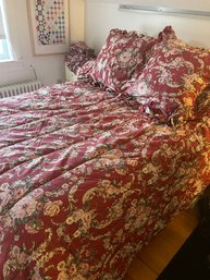 Queen Size Classic Ralph Lauren Comforter And Sheet Set