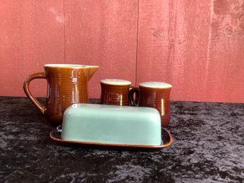 Mid Century Red Wing Village Green Pottery #20