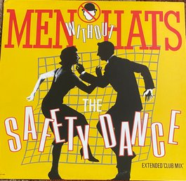MEN WITHOUT HATS 12' - THE SAFETY DANCE - Extended Club Mix- 1983- BSR-13969 - VG