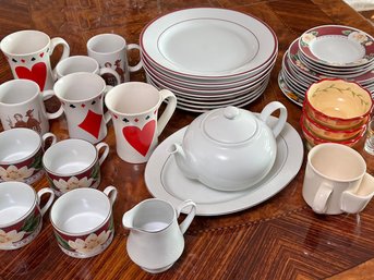 An Assortment Of Ceramics