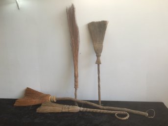 Vintage Broom Lot