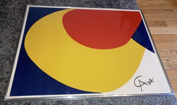 Original 1975 ALEXANDER CALDER 'CONVECTION' Limited Edition Lithograph- FLYING COLORS SERIES