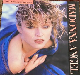 MADONNA - Angel / Into The Groove (Sire) - 12' 1985- Vinyl Record Single - VG CONDITION