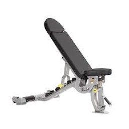 A Hoist Adjustable Incline Bench With Preacher Curl Attachment Incline 0 Degrees To 80 Degrees