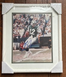 New York Jets Quarterback Joe Namath Signed