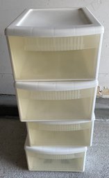 Four Slide Storage Drawers