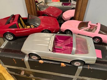 FLEET Of Three Barbie Cars