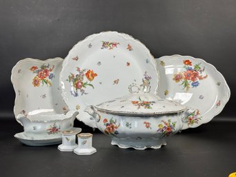 A Lovely Collection Of Vintage Fine China, Including Herend