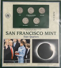 2017 San Francisco Mint State Quarters