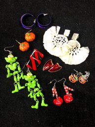 Halloween Earring Lot