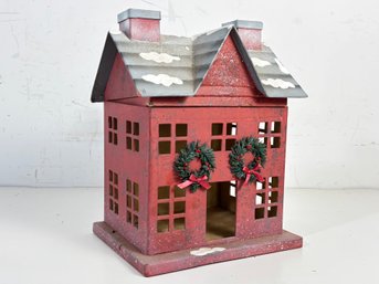 A Christmas Bird House