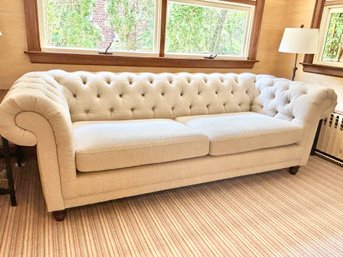 Chesterfield Sofa Oatmeal Color