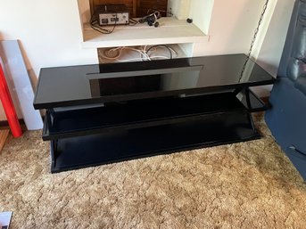 Metal And Glass TV Stand