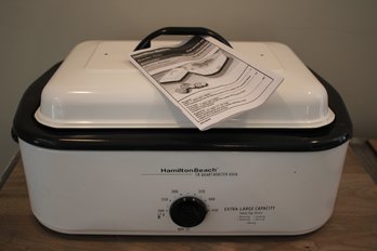 Hamilton Beach Table Top 18qt Roaster Oven With Manual