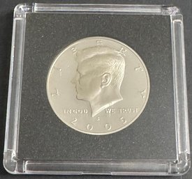 2005-S Proof Uncirculated Ninety Percent Silver Kennedy Half Dollar