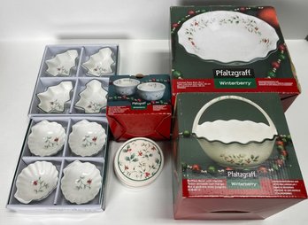 Pfaltzgraff Winterberry LOT E