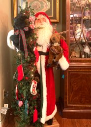 Ditz Designs By The Hen House Life Size Signed Limited Edition Santa