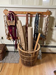 YARN RACK AND BASKET