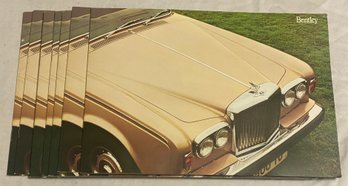 Vintage 1977 Rolls-Royce Sales Brochure 'Bentley'