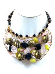 Fantastic Artisan Hand-crafted Hand-wired Bead Necklace