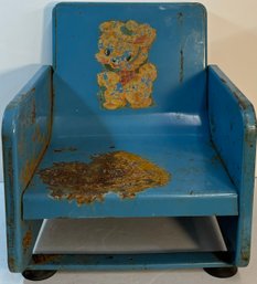 1950's Metal Booster Chair