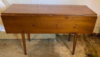 Semi Antique Pine Drop Leaf Table