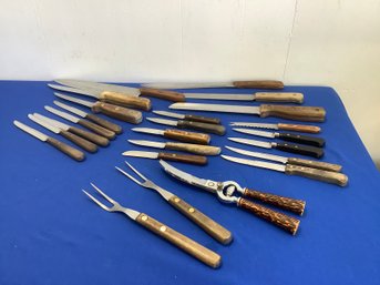 Knife And Carving Lot